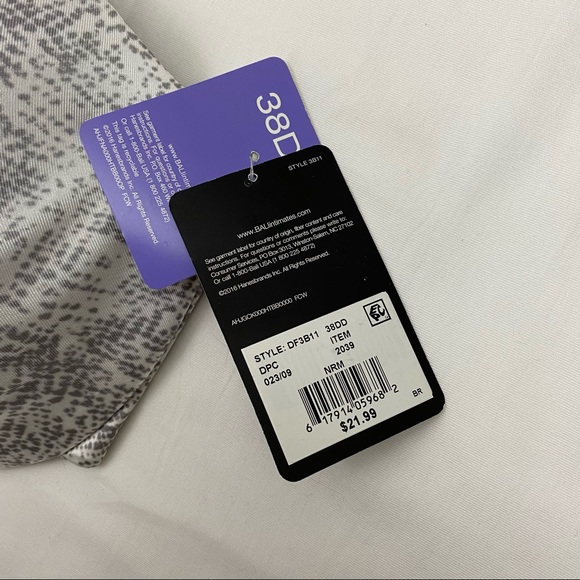 Beauty by Bali Concealing Petals Underwire Bra New - Picture 7 of 16